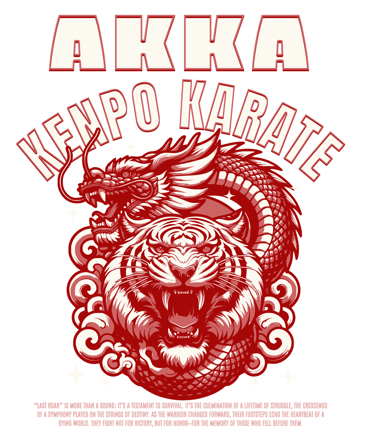 Last Roar T-Shirt Red T-Shirt