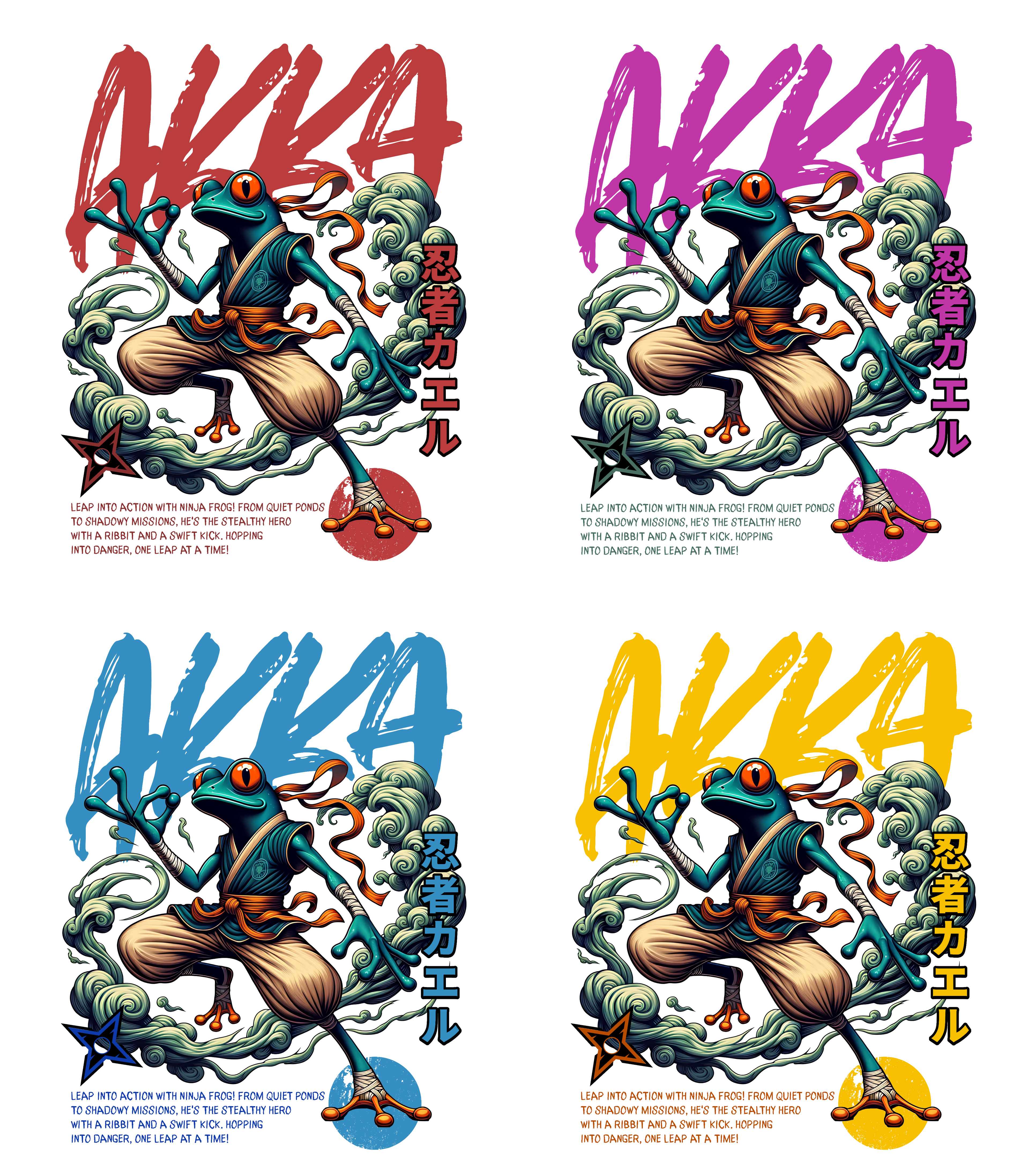 Ninja Frogs T-Shirt